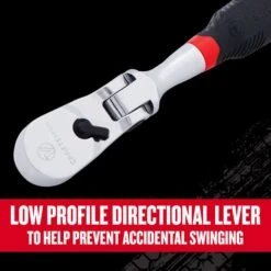 Craftsman V-Series 3/8 In. Drive Comfort Grip Flex Head Ratchet 96 Teeth -DeWALT Outlet c9238e06 5552 477b 9b7f ddfe963a4471