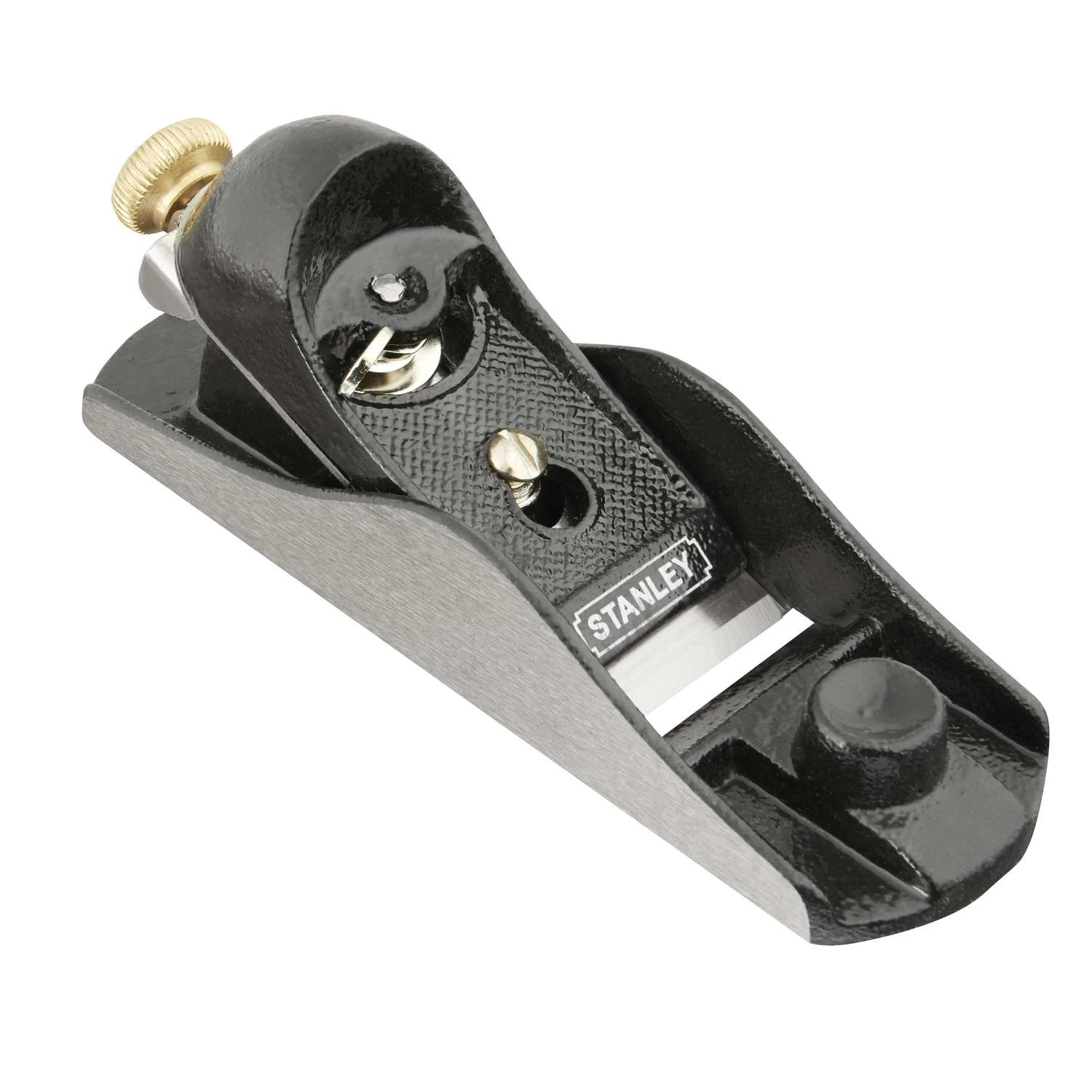 Stanley 7 In. L X 1.6 In. W Block Plane Cast Iron Black 4 Stanley 7 In. L X 1.6 In. W Block Plane Cast Iron Black - Image 2