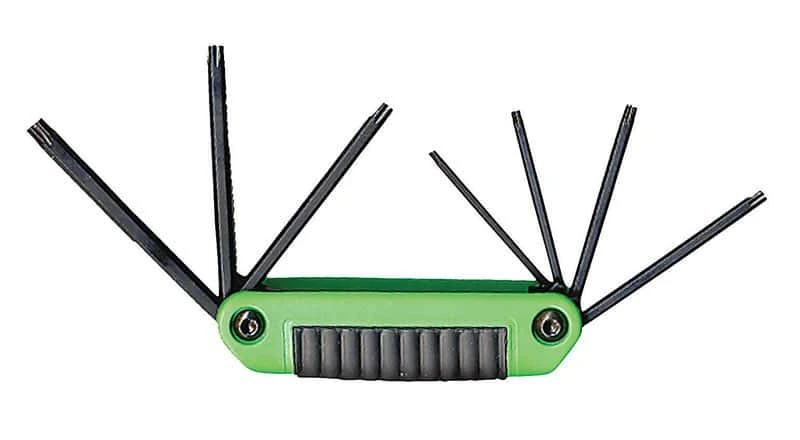 Eklind Ergo-Fold Assorted Fold-Up Tamper Resistant Torx Hex Key Set 7 Pc 3 Eklind Ergo-Fold Assorted Fold-Up Tamper Resistant Torx Hex Key Set 7 Pc