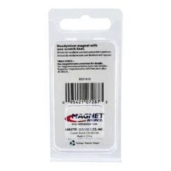 Magnet Source 1-1/8 In. L X 0.25 In. W Silver Round Magnet With Ring 35 Lb. Pull 1 Pc -DeWALT Outlet cb72beeb 0db7 4ae9 9f3f ed3d5fcfecb5
