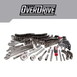 Craftsman OVERDRIVE 1/4 & 3/8 & 1/2 In. Drive Metric/SAE 6 Point Mechanic's Tool Set 284 Pc -DeWALT Outlet cb7926fa 18d7 44e1 afa3 0fe08307e247