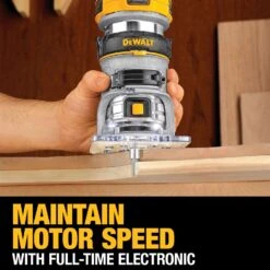 DeWalt 7 Amps 1.25 HP Corded Compact Router Tool Only -DeWALT Outlet cf6c264c 1535 4c32 8ba4 5d11597bb4a9