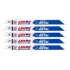 LENOX METALWOLF 8 In. Bi-Metal WAVE EDGE Reciprocating Saw Blade 18 TPI 5 Pk -DeWALT Outlet d1592f4c 8bbb 4308 9fe7 fc65b415679f