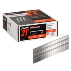 Paslode 3 In. 16 Ga. Angled Strip Brite Framing Nails 21 Deg 2,000 Pk