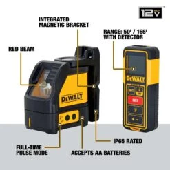 DeWalt Self Leveling Cross-Line Laser Kit 165 Ft. 10 Pc -DeWALT Outlet d3ac60d8 132e 4df1 b898 cb4227ec7507