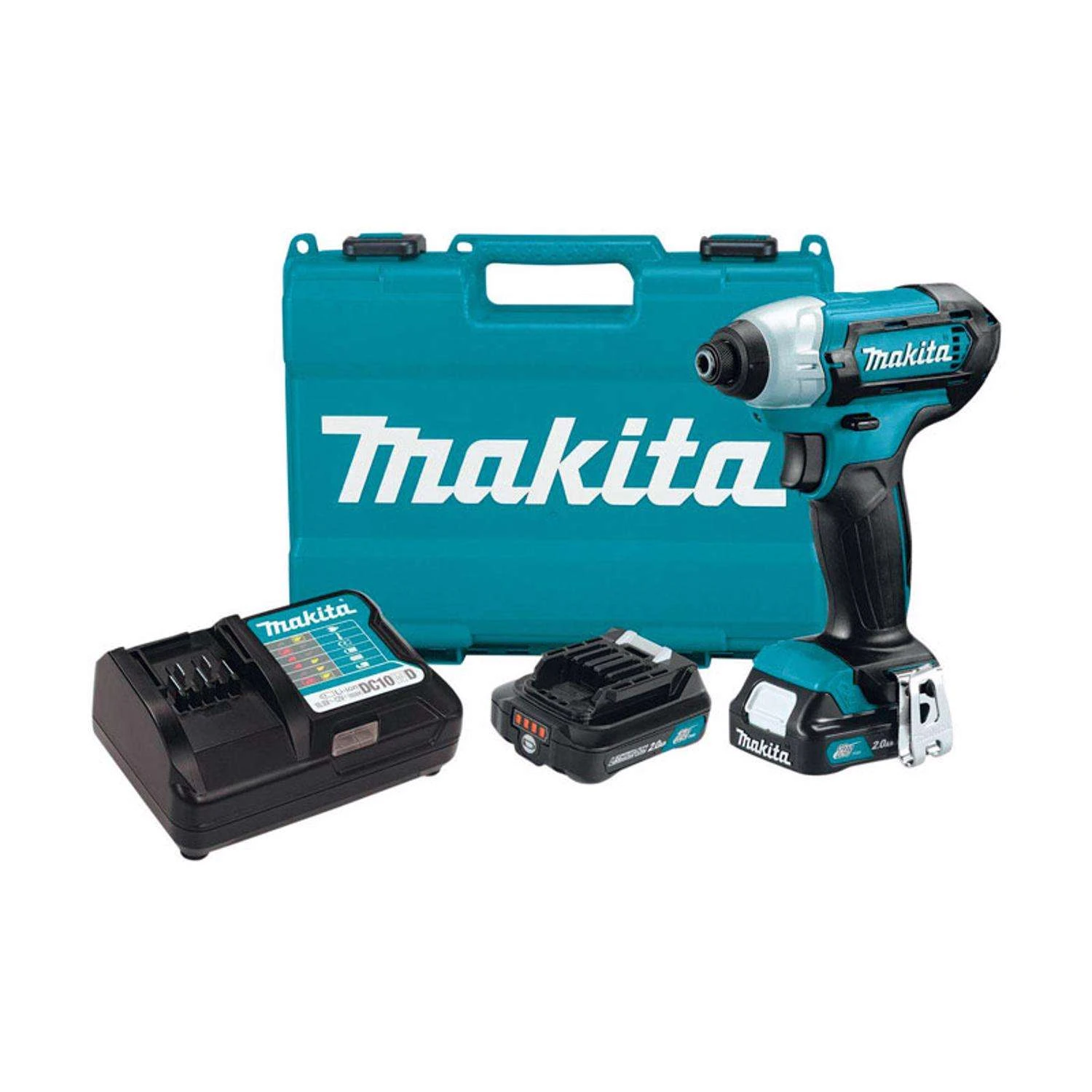Makita 12V MAX CXT 1/4 In. Cordless Brushed Impact Driver Kit (Battery & Charger) 4 Makita 12V MAX CXT 1/4 In. Cordless Brushed Impact Driver Kit (Battery & Charger) - Image 2
