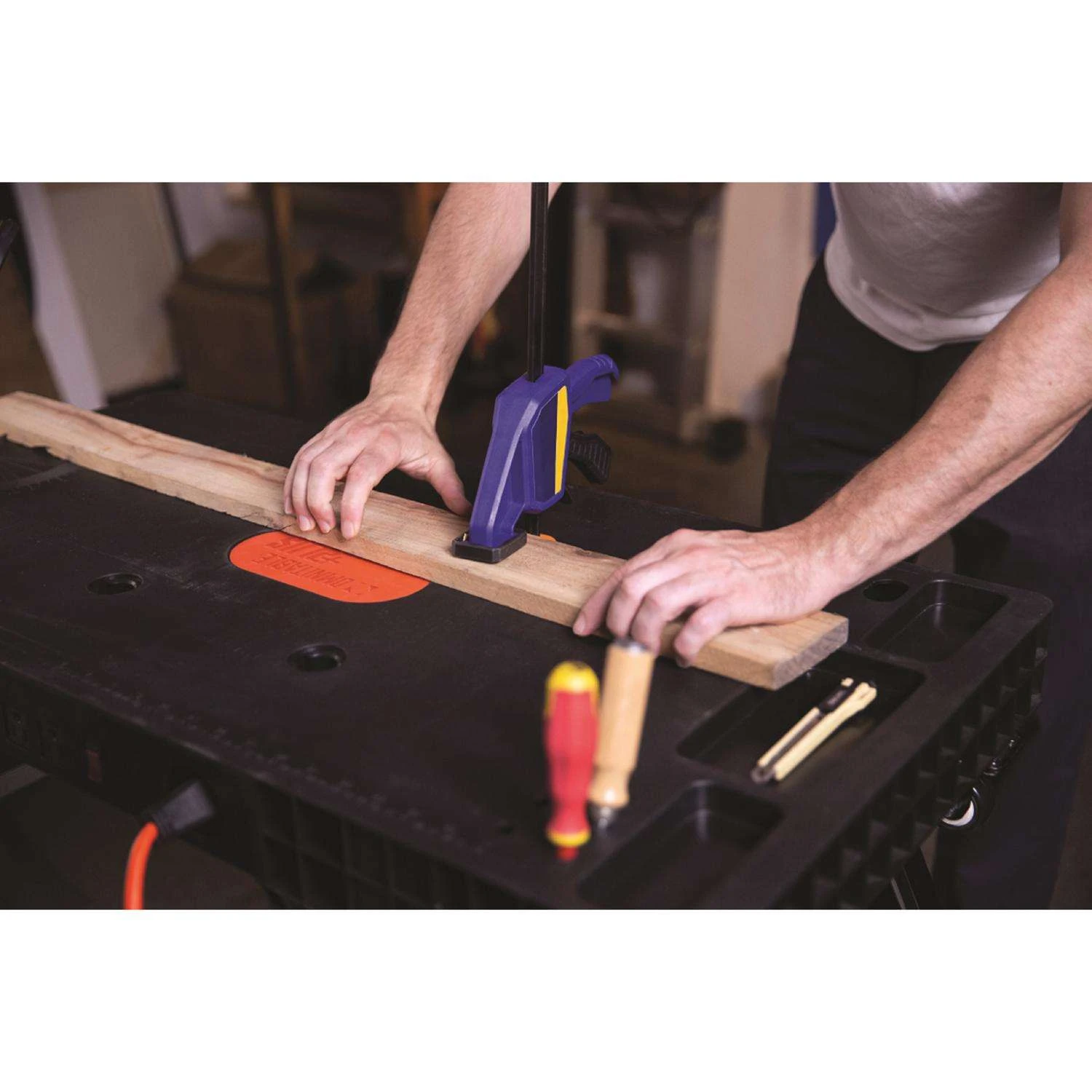 OmniTable 18.9 In. L X 6.3 In. W X 37 In. H 5 In 1 Workbench 330 Lb. Cap. 5 OmniTable 18.9 In. L X 6.3 In. W X 37 In. H 5 In 1 Workbench 330 Lb. Cap. - Image 3