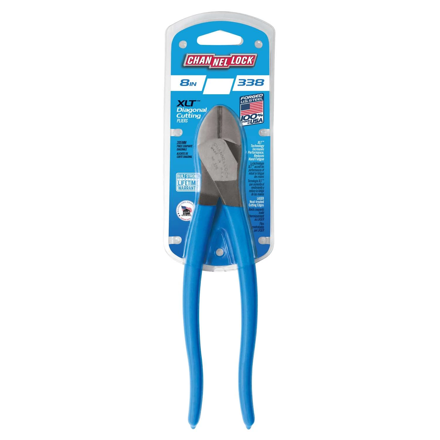 Channellock 8 In. Carbon Steel Diagonal Cutting Pliers 5 Channellock 8 In. Carbon Steel Diagonal Cutting Pliers - Image 3