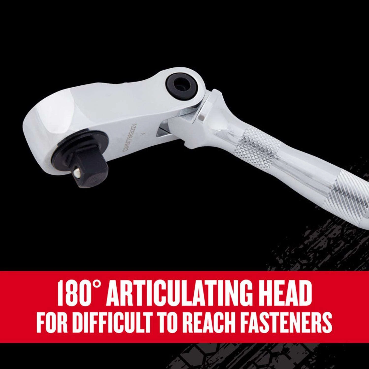 Craftsman V-Series 1/2, 1/4 And 3/8 In. Drive Flex Head Ratchet Set 5 Craftsman V-Series 1/2, 1/4 And 3/8 In. Drive Flex Head Ratchet Set - Image 3