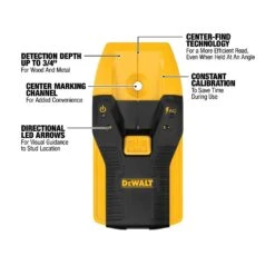 DeWalt DW0100 6.3 In. L X 4.2 In. W Stud Finder 3/4 In. 1 Pc -DeWALT Outlet daa3a2a8 664b 497e 9ed7 31e7eb58d31b