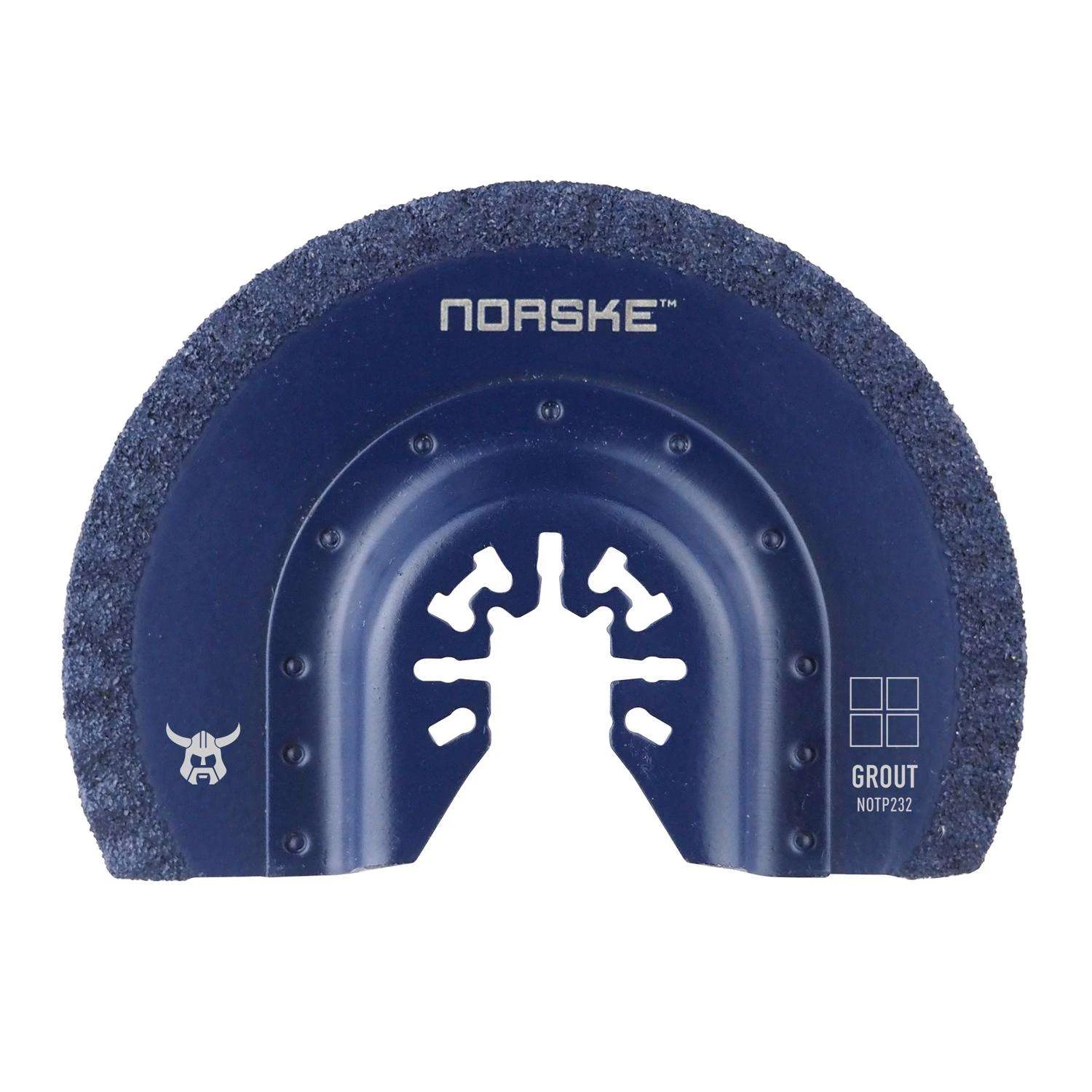 Norske Uni-Fit Carbide Grit Semi-Circle Grout Removal Blade Grout And Mortar 1 Each 4 Norske Uni-Fit Carbide Grit Semi-Circle Grout Removal Blade Grout And Mortar 1 Each - Image 2