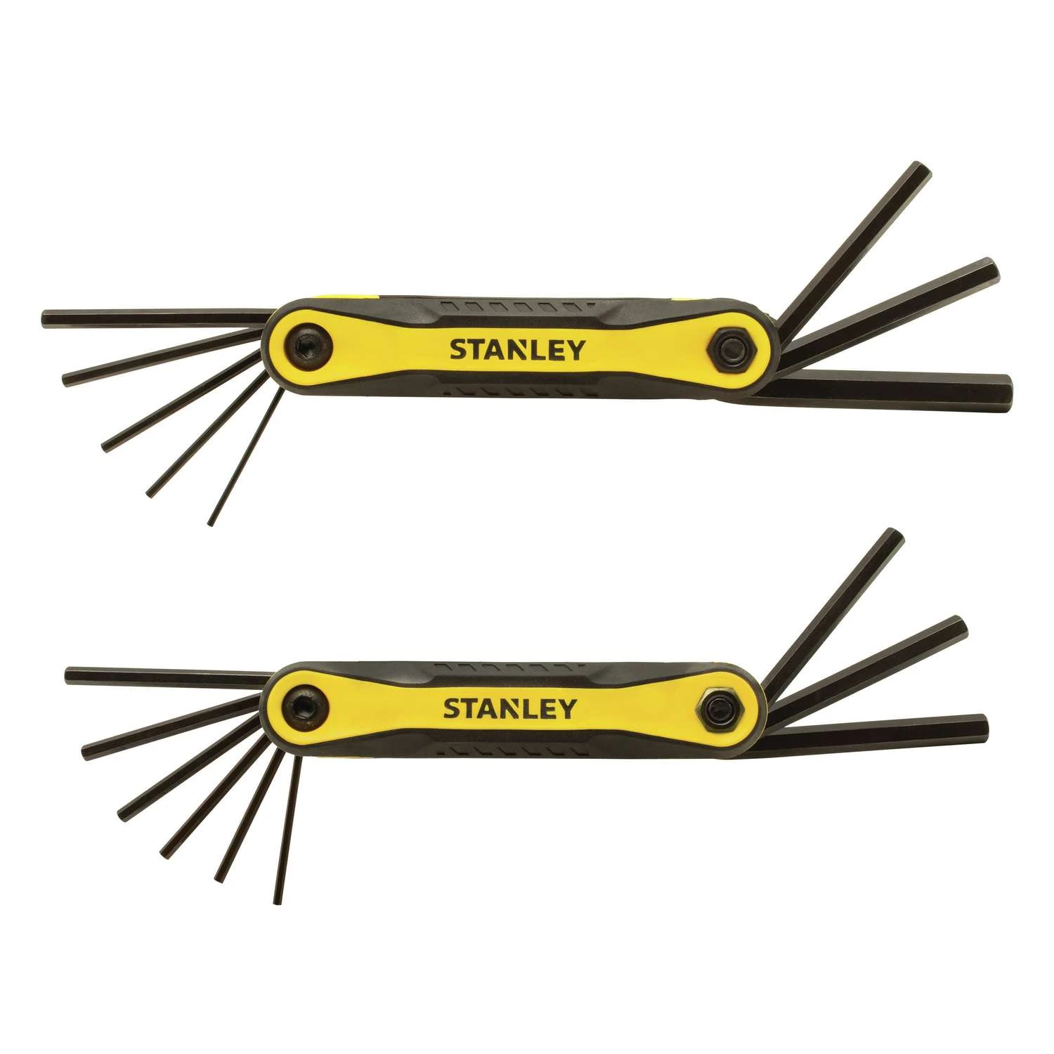 Stanley Multi-Size Metric And SAE Fold-Up Locking Hex Key Set 17 Pc 3 Stanley Multi-Size Metric And SAE Fold-Up Locking Hex Key Set 17 Pc