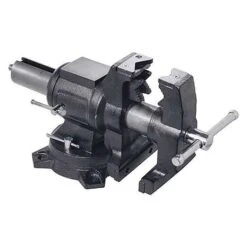 Bessey 5 In. Cast Iron Multi-Purpose Bench Vise 360 Deg Swivel Base
