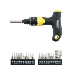General T-Handle Driver And Bit Set 21 Pc
