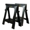 Stanley 33 In. H X 27 In. W X 4 In. D Folding Sawhorse 1000 Lb. Cap. 2 Pc -DeWALT Outlet e4c59430 7f71 4cbd 9e6d 1486ea3c0187