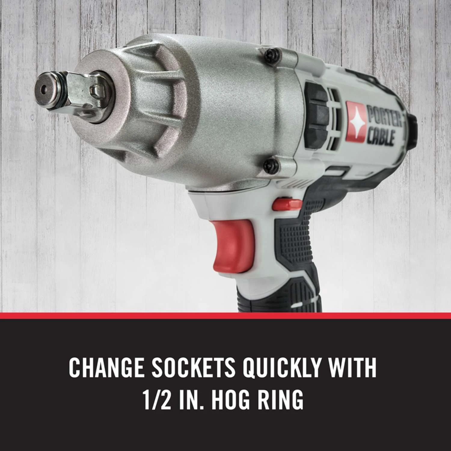 Porter Cable 20V 1/2 In. Cordless Brushed Impact Wrench Kit (Battery & Charger) 6 Porter Cable 20V 1/2 In. Cordless Brushed Impact Wrench Kit (Battery & Charger) - Image 4