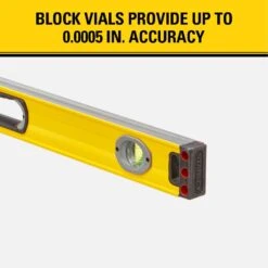 Stanley FatMax 48 In. Aluminum Box Beam Level 3 Vial -DeWALT Outlet e71dbee4 3e1d 459c 897a b09a5f3627c0