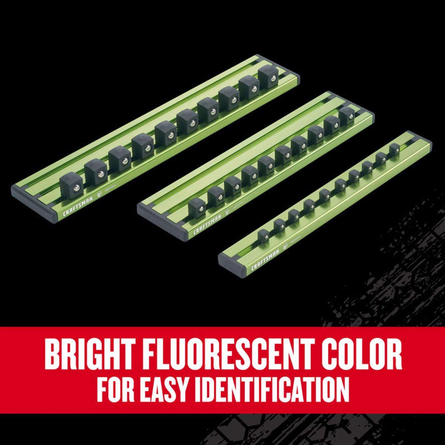 Craftsman V-Series Magnetic Socket Rail Set 3 Pc 7 Craftsman V-Series Magnetic Socket Rail Set 3 Pc - Image 5