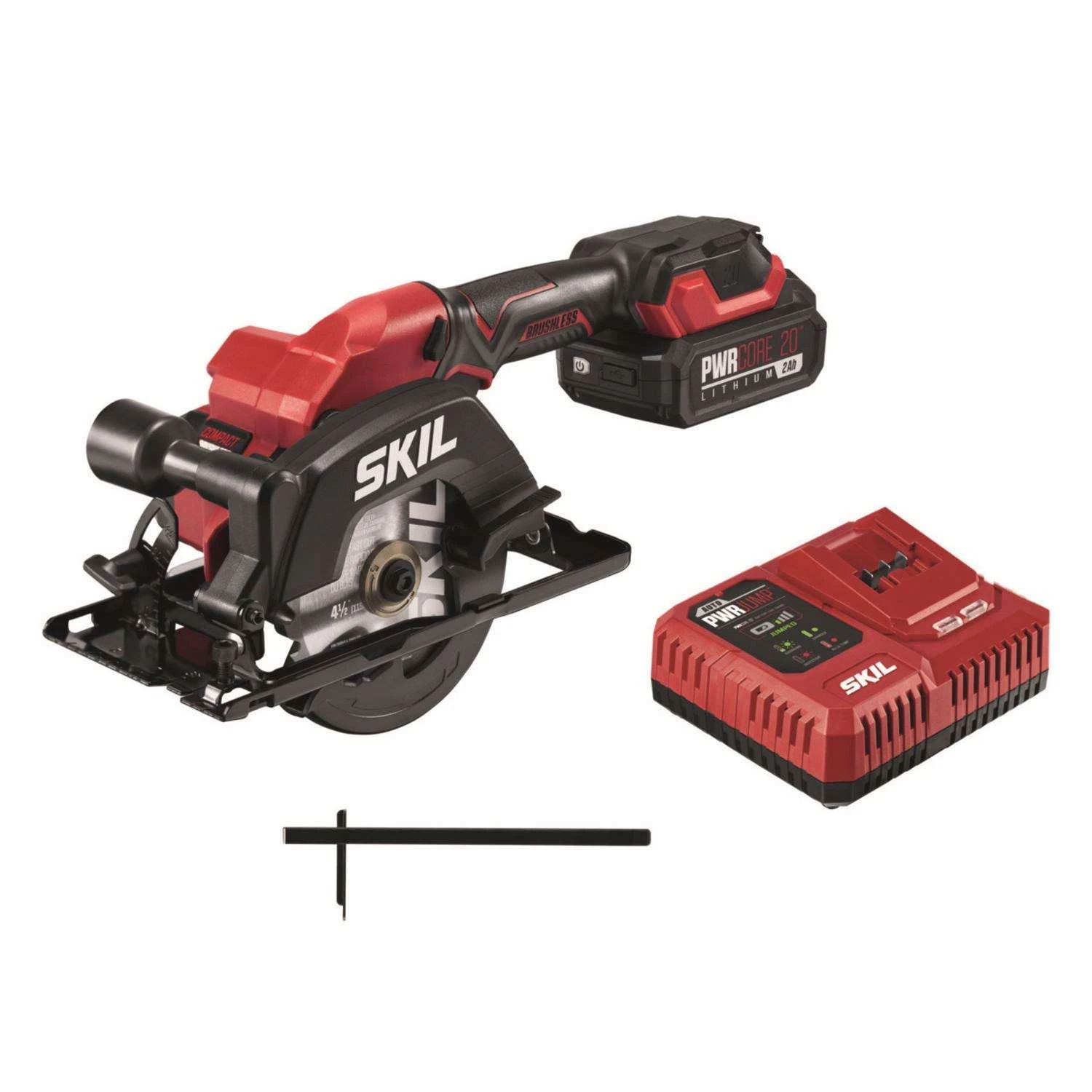 SKIL 20V 4-1/2 In. Cordless Brushless Circular Saw Kit (Battery & Charger) 3 SKIL 20V 4-1/2 In. Cordless Brushless Circular Saw Kit (Battery & Charger)