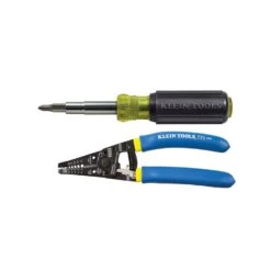 Klein Tools Multi-Bit Screwdriver/Wire Stripper Set -DeWALT Outlet ea6f1420 d38d 4725 8c54 1fa47b76b90b