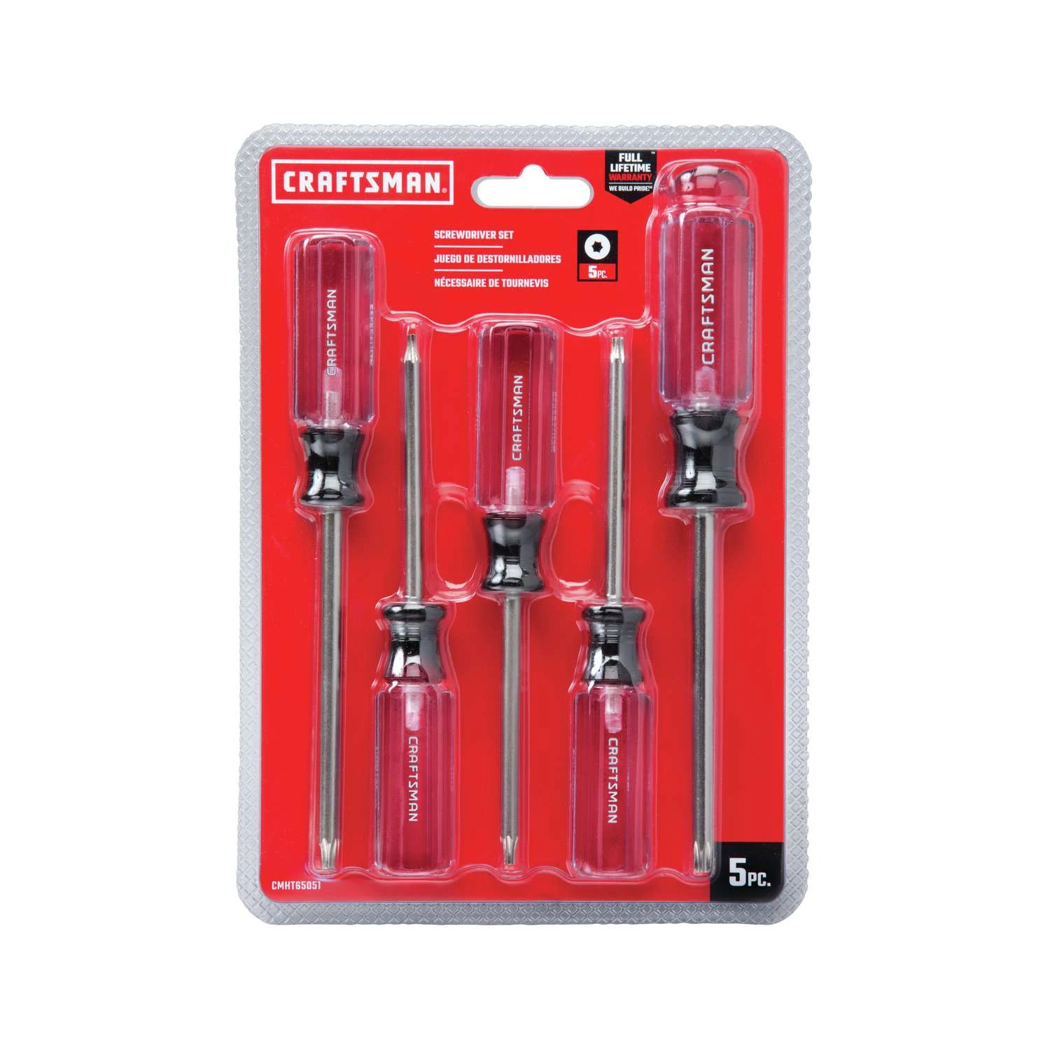 Craftsman Multi-Bit Screwdriver Set 8 In. 5 Pc 4 Craftsman Multi-Bit Screwdriver Set 8 In. 5 Pc - Image 2