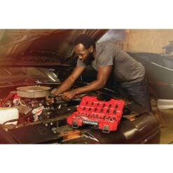 Craftsman 3/8 In. X 3/8 In. Drive Metric And SAE 6 Point Mechanic's Tool Set 51 Pc -DeWALT Outlet ee8eb91e d106 4efd a5c8 2bbcd360c2d9