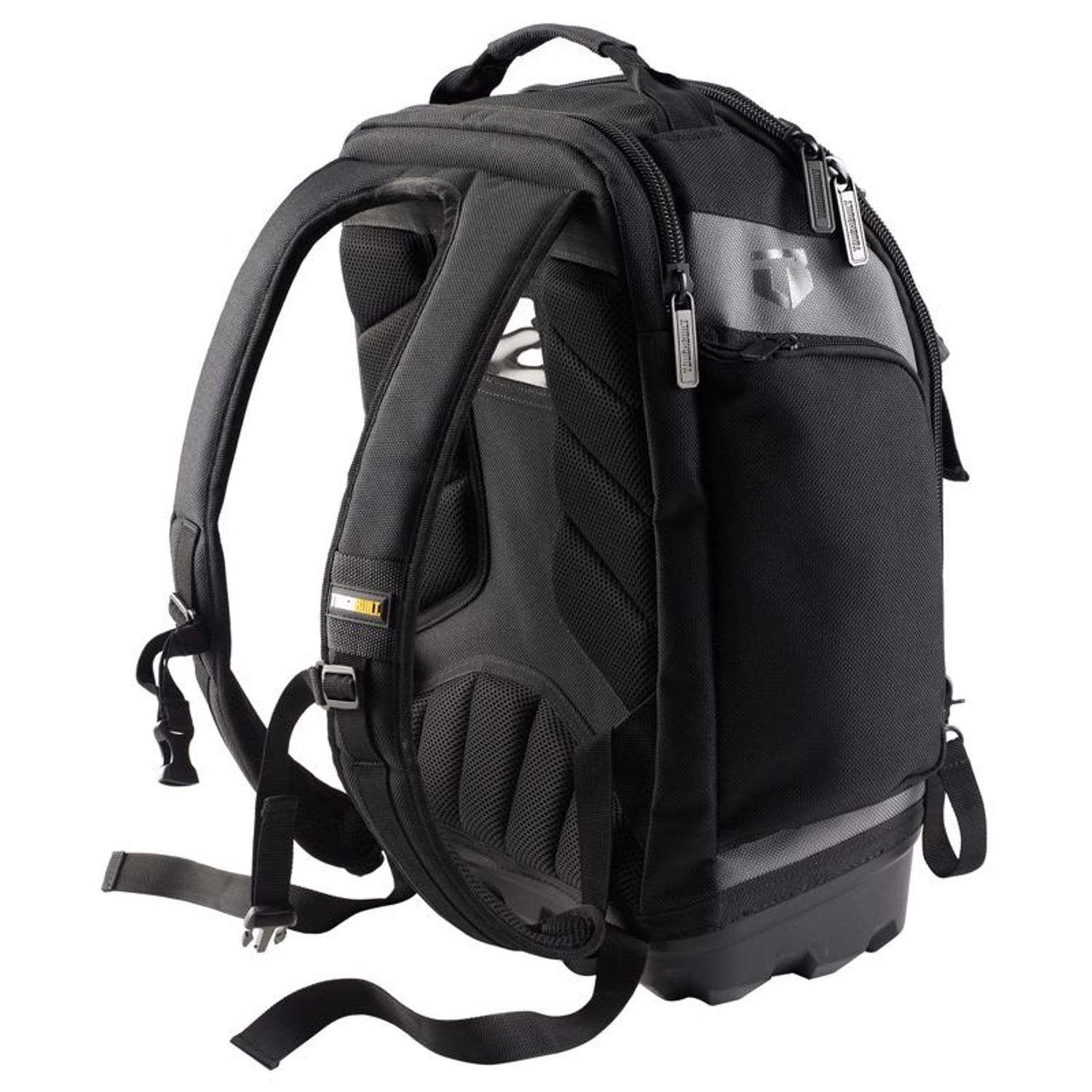 ToughBuilt 8.27 In. W X 18.5 In. H Nylon/Polyester Backpack Tool Bag 31 Pocket Black/Orange 1 Pc 6 ToughBuilt 8.27 In. W X 18.5 In. H Nylon/Polyester Backpack Tool Bag 31 Pocket Black/Orange 1 Pc - Image 4