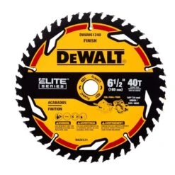 DeWalt Elite Series 6-1/2 In. D X 5/8 In. Carbide Circular Saw Blade 40 Teeth 1 Pk -DeWALT Outlet efd71d05 1ffa 4bb6 9cc6 dd73f2bf09d4