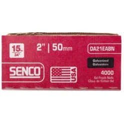Senco 2 In. 15 Ga. Angled Strip Galvanized Finish Nails 34 Deg 4000 Pk -DeWALT Outlet f645a00a 248c 4fef 9132 cbe9769a493e
