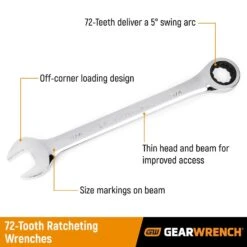 GEARWRENCH 12 Point Metric And SAE Ratcheting Combination Wrench Set 10 Pc -DeWALT Outlet f6f27a85 6483 4e33 b31e 15e36ebe29f8