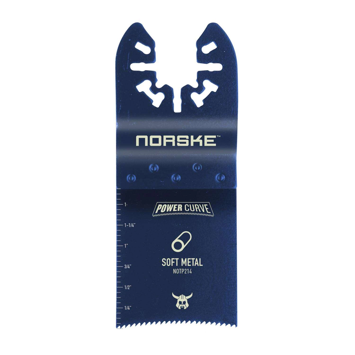 Norske Uni-Fit 1-1/4 In. Bi-Metal Power Curve Oscillating Blade Metal 1 Each 4 Norske Uni-Fit 1-1/4 In. Bi-Metal Power Curve Oscillating Blade Metal 1 Each - Image 2