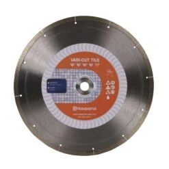 Husqvarna 10 In. D X 1 In. Vari-Tile Diamond Segmented Rim Diamond Saw Blade