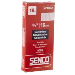 Senco 5/8 In. 18 Ga. Straight Strip Galvanized Brad Nails 5000 Pk