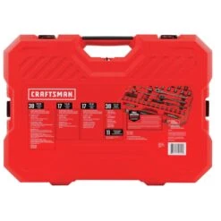 Craftsman 1/4, 3/8 And 1/2 In. Drive Metric And SAE 6 Point Mechanic's Tool Set 121 Pc -DeWALT Outlet fbd9aa97 703f 4d19 b83e ac87e6c391af