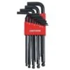 Craftsman Assorted Metric Long And Short Arm Ball End Hex Key Set 13 Pc