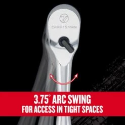 Craftsman V-Series 1/2 In. Drive Ratchet 96 Teeth -DeWALT Outlet fcffc62c 8eb7 4108 af58 18d160ab3af7