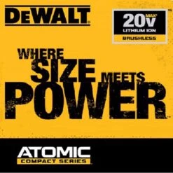 DeWalt 20V MAX ATOMIC 1/2 In. Cordless Brushless Compact Impact Wrench Tool Only -DeWALT Outlet fe3ef9a7 9a12 4d87 943f 0573d7e80958